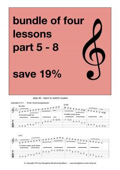 How to improvise - Bundle - Part 5 - 8 (C minor)